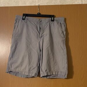 Columbia Men's Gray Flat Front Shorts